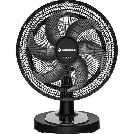 Ventilador Turbo Conforto  40CM Preto/Cinza VTR470 127 Volts-Cadence