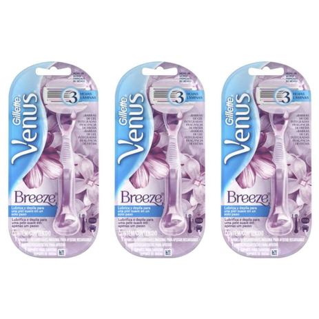 Venus3 Breeze Aparelho Venus 3 C/1 (Kit C/03) Menor preço em Venus3 Breeze Aparelho Venus 3 C/1 (Kit C/03)