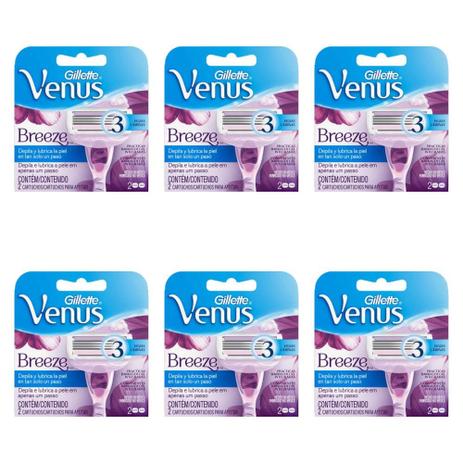 Venus3 Breeze Carga Venus 3 C/2 (Kit C/06) Menor preço em Venus3 Breeze Carga Venus 3 C/2 (Kit C/06)