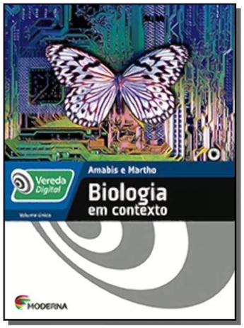 Vereda digital: biologia em contexto - Moderna - didaticos Menor preço em Vereda digital: biologia em contexto - Moderna - didaticos