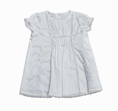 vestido branco bebe batizado