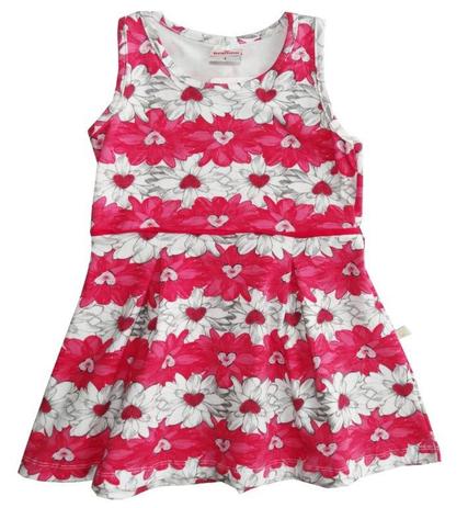 Vestido Brandili Infantil floral rosa/branco / Tamanho 3 Menor preço em Vestido Brandili Infantil floral rosa/branco / Tamanho 3