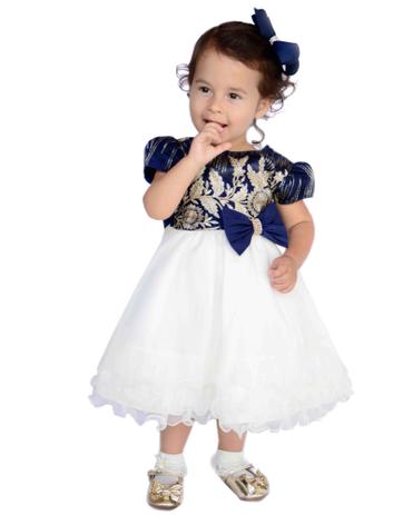 Vestido busto azul tamanho 3 anos - Menina Bonita - Vestido Infantil -  Magazine Luiza
