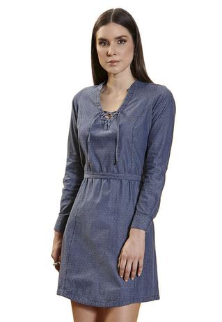 vestido chemise sem manga