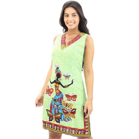 vestido curto indiano