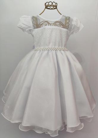 vestido infantil casamento