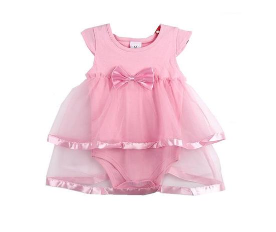 Vestido de bebe Menina Body e Tule 12 a 18 meses - Rosa Claro - G - Spuk Kids Menor preço em Vestido de bebe Menina Body e Tule 12 a 18 meses - Rosa Claro - G - Spuk Kids