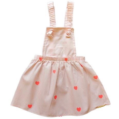 vestido salopete infantil