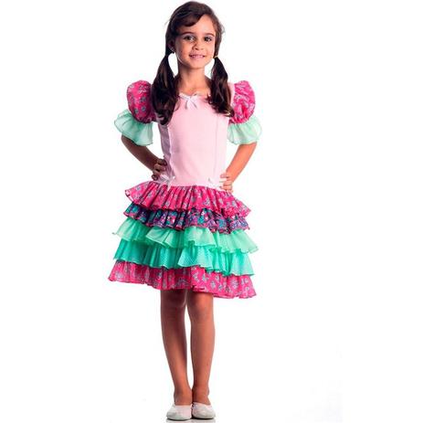 vestidos juninos infantil de luxo
