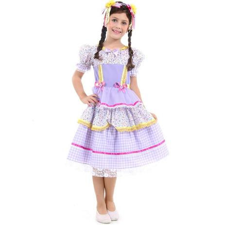 Vestido De Festa Junina Infantil Vestido Caipira Com Tiara - Sulamericana Menor preço em Vestido De Festa Junina Infantil Vestido Caipira Com Tiara - Sulamericana