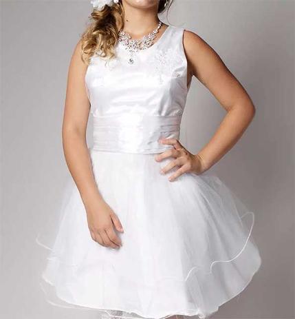 vestido de renda curto para casamento civil