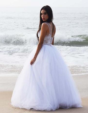 vestido de noiva magazine luiza