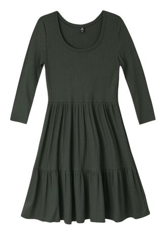 vestido redondo curto