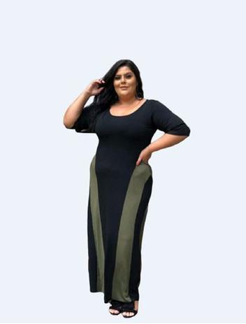 vestido esportivo plus size