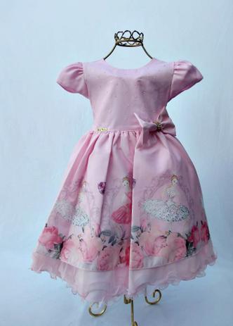 vestido festa menina bonita