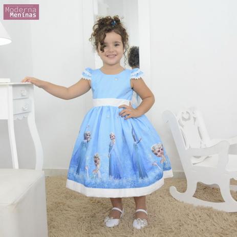 vestidos da frozen infantil