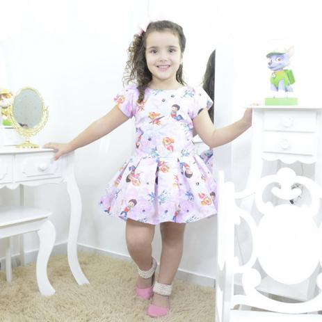vestido patrulha canina