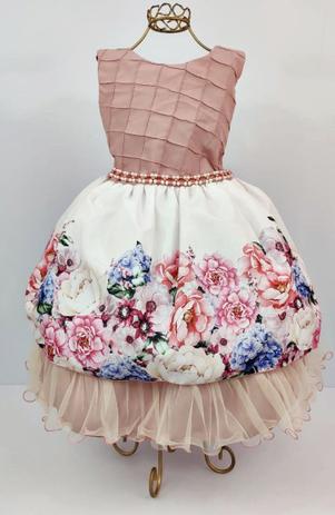vestido floral nina