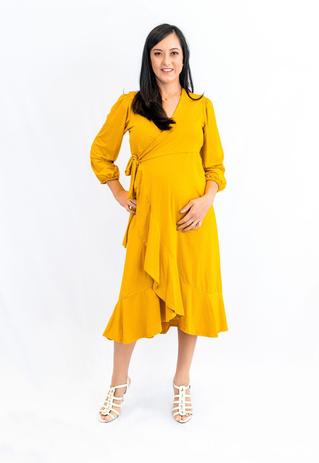 Vestido Gestante e Amamentação Rosane - Amarelo - Divina Amora - Vestido  Gestante - Magazine Luiza