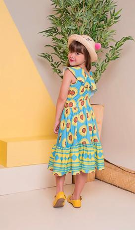 girassol vestido