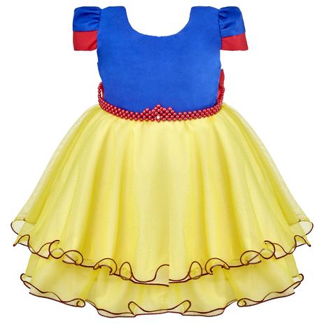 princesa com vestido amarelo