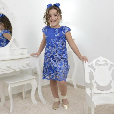 vestido simples para criança