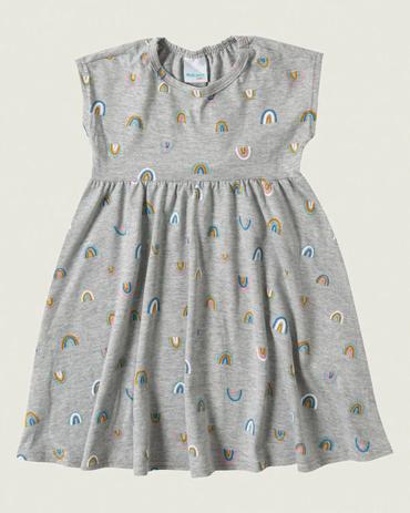 vestido infantil de malha