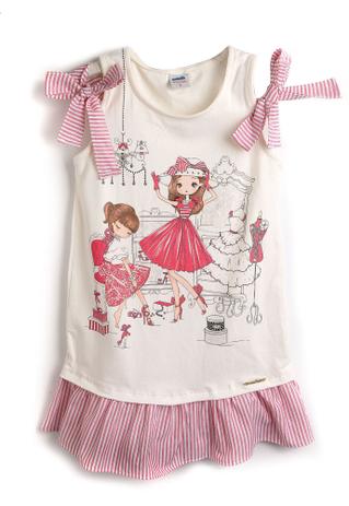 vestido branco infantil tamanho 8