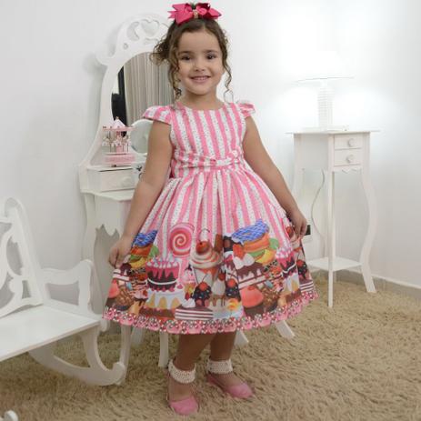 vestido infantil moderno