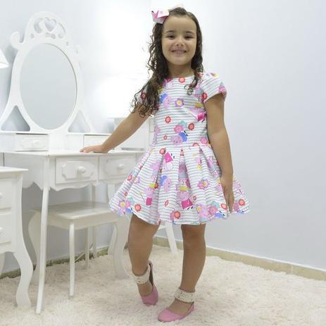 vestido aniversario peppa pig