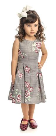 vestido matinee infantil