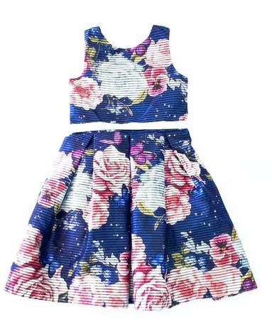 vestido petit cherie azul