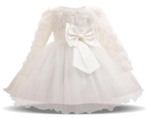 vestido de manga para festa