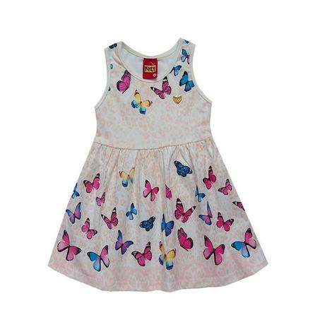 vestido infantil borboletas