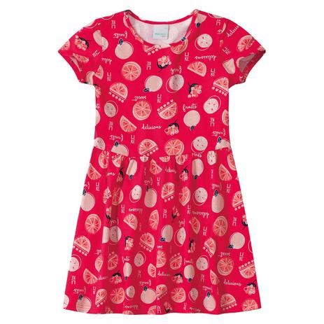 vestido frutas infantil