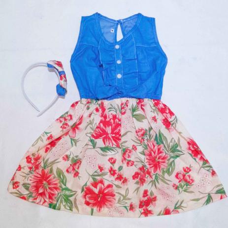 vestido infantil ano novo