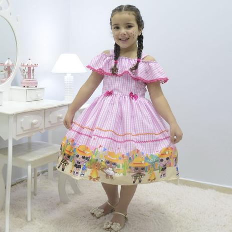 vestido infantil lol surprise