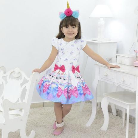 vestido infantil tema lol