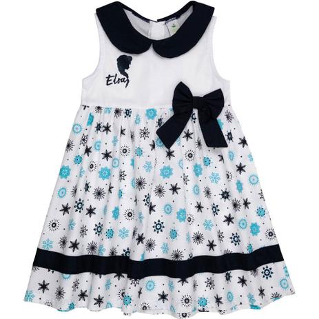 vestidos infantil tricoline