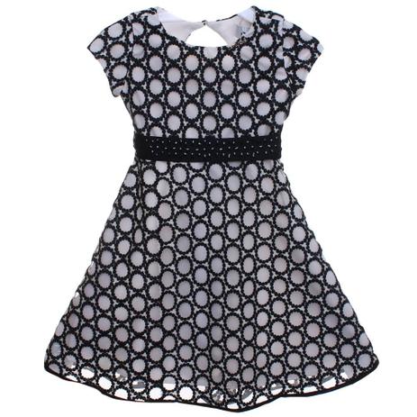 Vestido Infantil Tutu Bordado Poa - Anime Menor preço em Vestido Infantil Tutu Bordado Poa - Anime