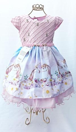 vestido de unicornio para festa