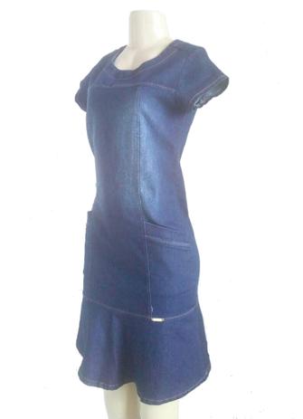 vestido jeans medio