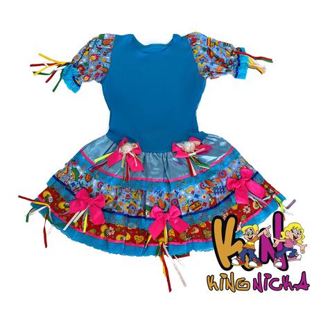 vestido junino feminino