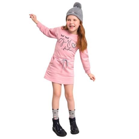Vestido Kukiê Infantil Girl Fashion Coleção inverno -