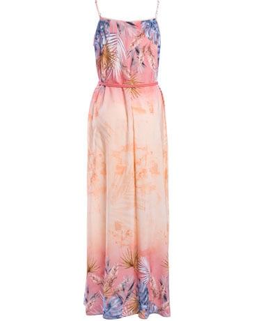 vestido longo casual viscose