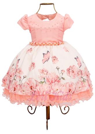vestido luxo jardim encantado