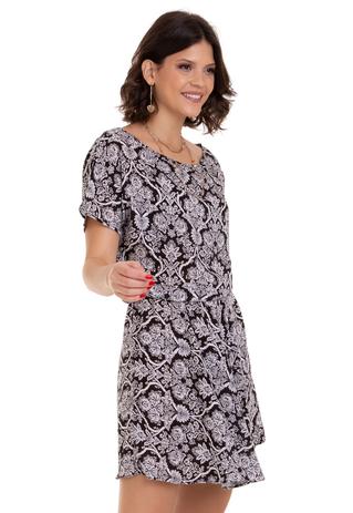 vestido de viscose branco