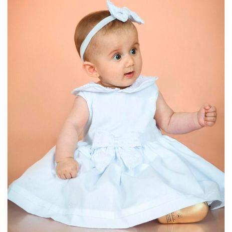 vestido menina batizado