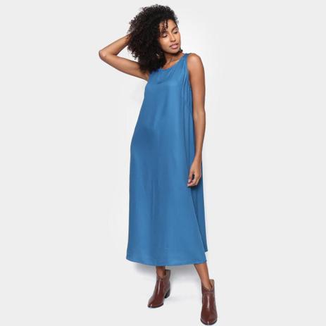 Vestido Midi Hering Evasê Alça Larga Menor preço em Vestido Midi Hering Evasê Alça Larga
