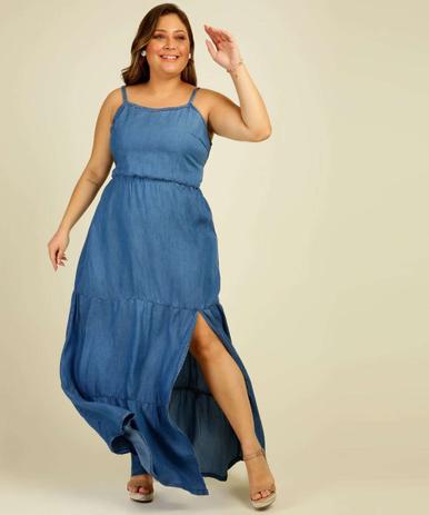 vestido cambos plus size